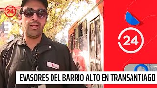 Reportajes 24: Evasores del barrio alto en el Transantiago | 24 Horas TVN Chile