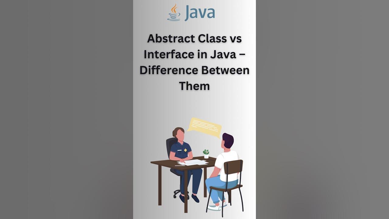 Abstract Class vs Interface in Java – Difference Between Them - YouTube