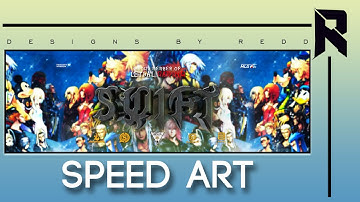 Kingdom Hearts Twitter Header Speed Art: Swift Lethal Gaming