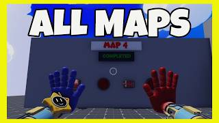 Roblox Grabpack Test All Maps 1 To 4 And Puzzle Full Walkthrough By The 110