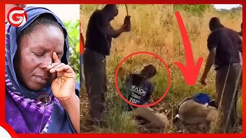 MAMA MZAZI wa ENOCK ALIYEUAWA AKIREKODIWA AKIPIGWA - ''MTENDAJI ALINIAMBIA NIKAMUAGE MWANANGU''....