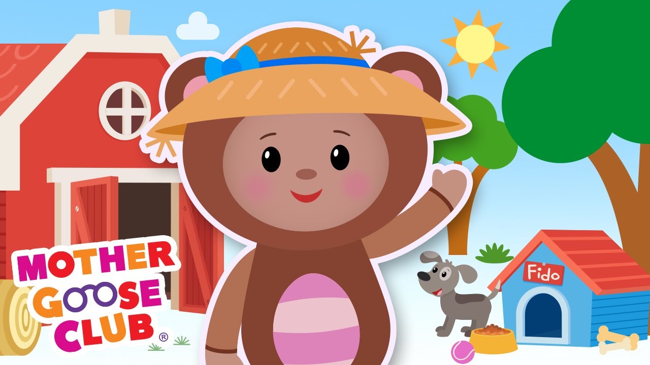 Old MacDonald Had a Farm + More Mother Goose Club Cartoons 