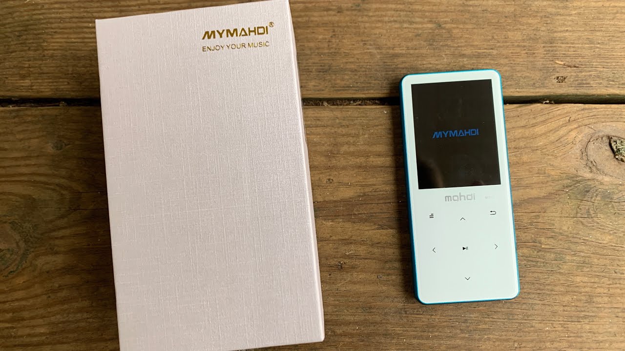 MYMAHDI MP3 Player with Bluetooth 4.2 Support up to 128GB 16GB Portable Lossless Digital Audio Player with FM Radio Blue Touch Buttons with 2.4 inch Screen Voice Recorder 