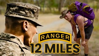 I Tried The Army Ranger 12 Mile Ruck Test...
