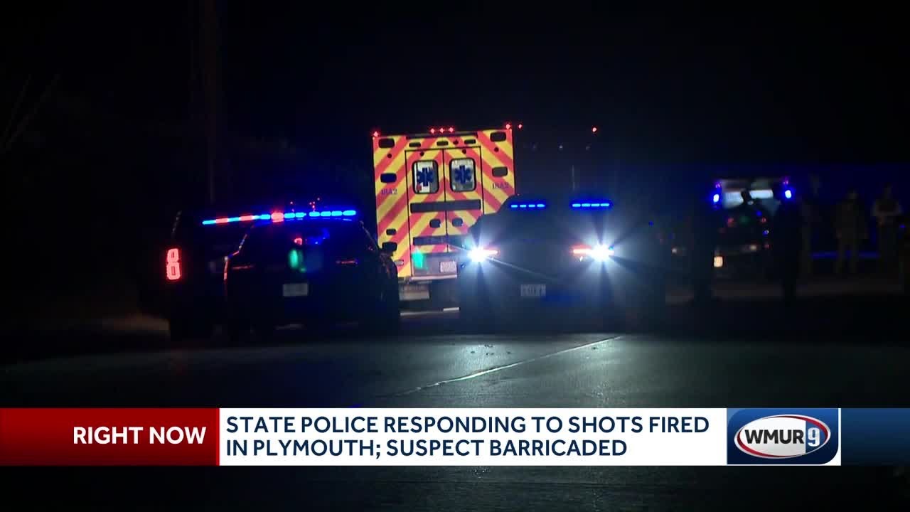 State police responding to shots fired in Plymouth; suspect barricaded ...