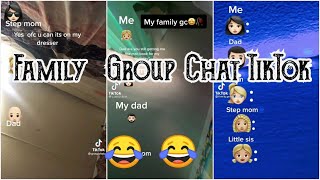 Best Family Group Chat TikTok Compilation