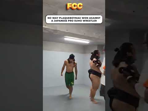 FaZe Plaqueboymax Sumo Match Against A Pro and Sketch! #faze #plaqueboymax #sketch