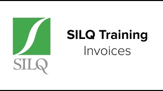 Creating an Invoice - SILQ Online
