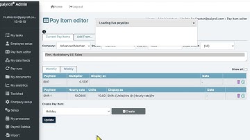 Rolled-up holiday pay