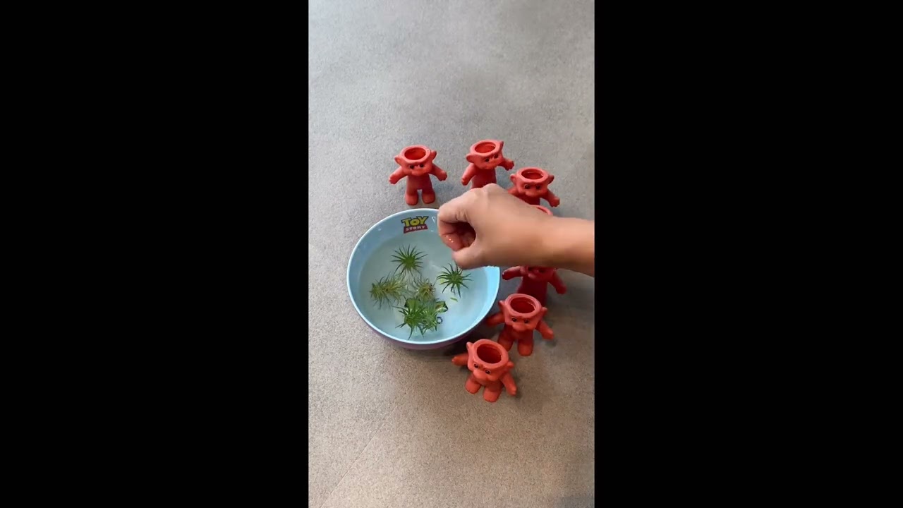 트롤머리씻겨주기 washing troll hair