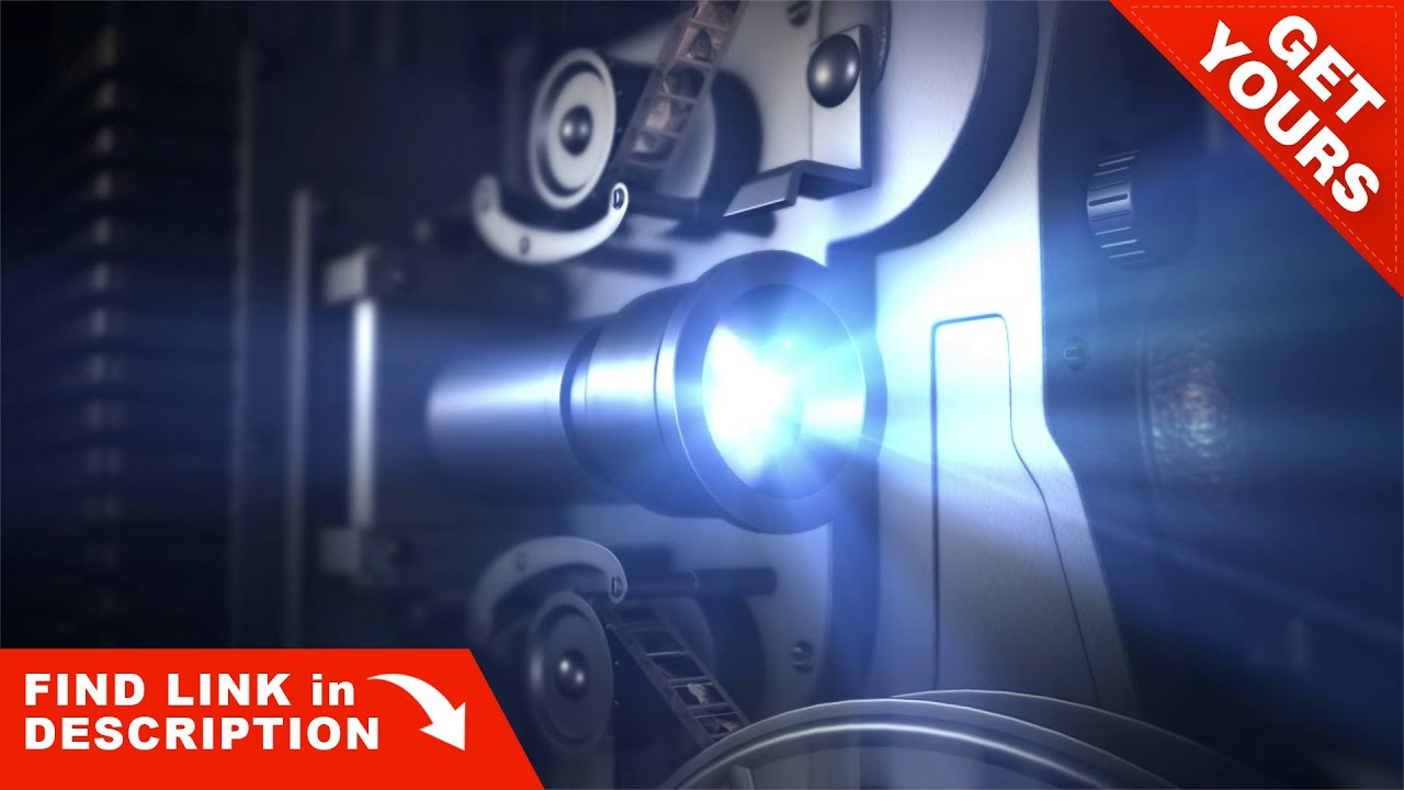 Projector Introduction Video Vintage PROJECTOR Cinema intro - YouTube