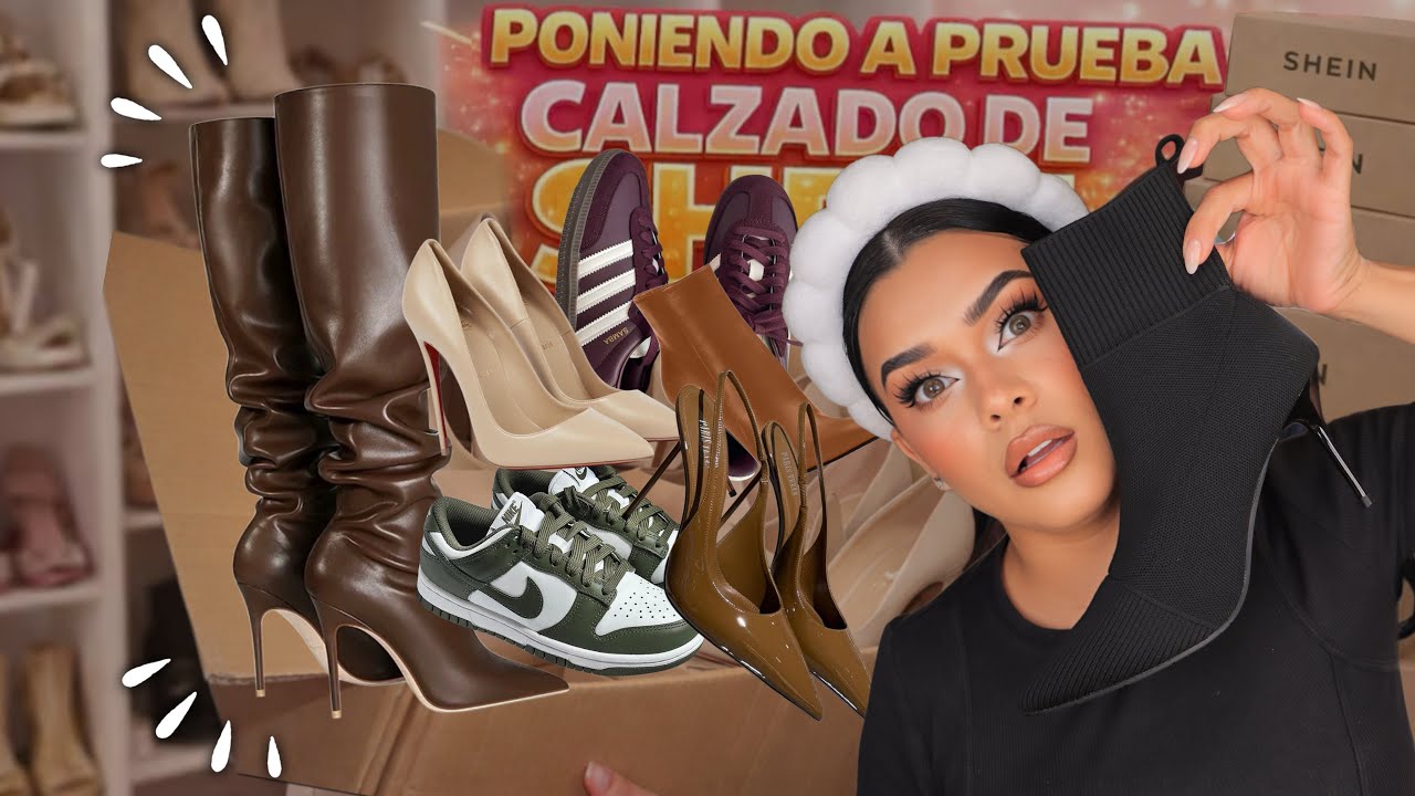 MEGA HAUL DE CALZADO DE SHEIN 👠 Zapatos de TENDENCIA. 