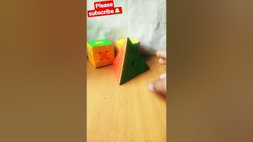 #how #pyramid #rubikcube #solve #fast #in#short #video