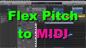 Flex Pitch to MIDI | Logic Pro X