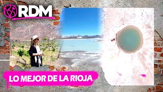 Emilia Attias conoció las maravillas de La Rioja como El cañón Arcoiris, La Laguna Brava y más