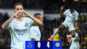Union St.Gilloise vs Inter Milan 0-4 UCL highlights 2025 | Lautaro Martinez goal 