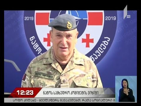 ნატოს სამხედრო კომიტეტის ვიზიტი