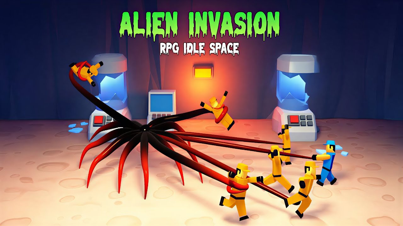 Alien Invasion: RPG Idle Space (от Crazy Labs) Видео игрового процесса на iOS (HD)