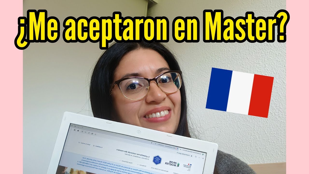 ¿Admitida o rechazada en máster? | Universidad en Francia