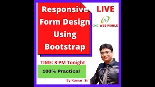 How to build a Responsive Contact Form using Bootstrap 5 | Bootstrap Form Classes Tutorial in Hindi
