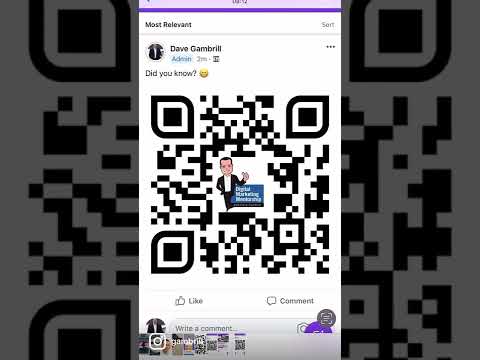 This is how you scan a QR code from the photo album on your iPhone.