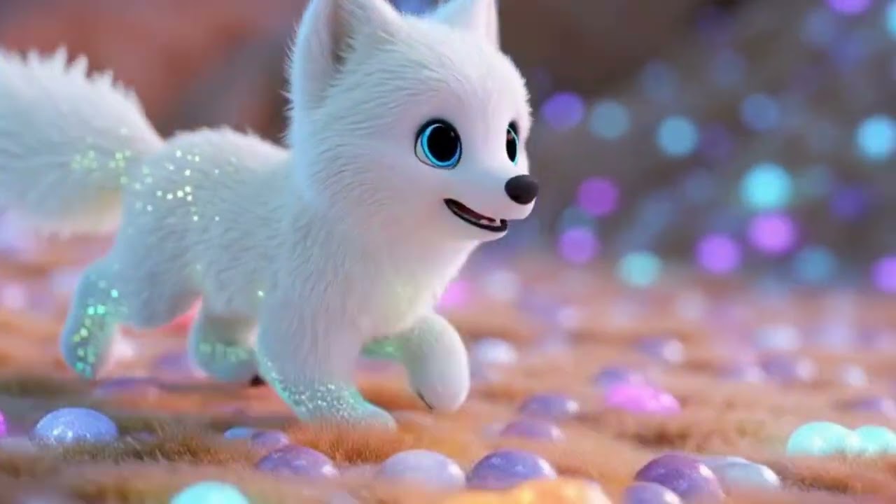 Crystal e o Mundo dos Sons Mágicos ✨🐶  Música Infantil Animada