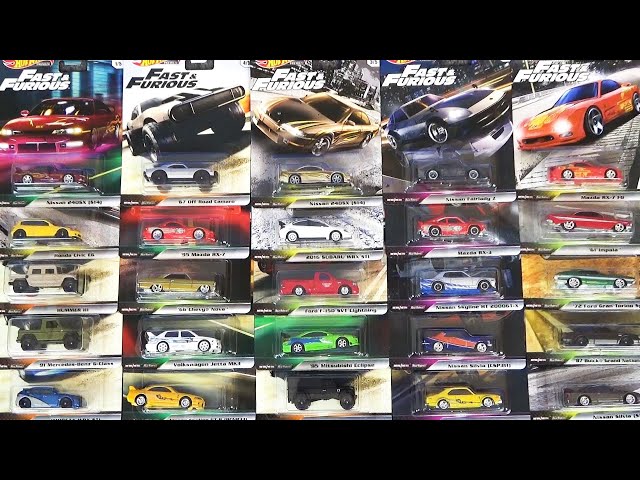 Let's play by opening the FAST&FURIOUS mini car sold at Hot Wheels