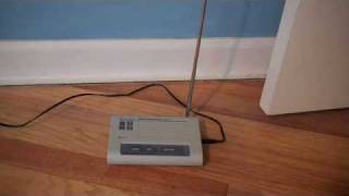 Old weather radio Required Weekly Test