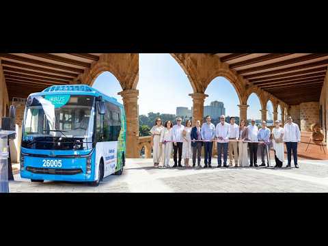 Alcázar de Colón reabre renovado y Ciudad Colonial estrena ruta de autobuses eléctricos