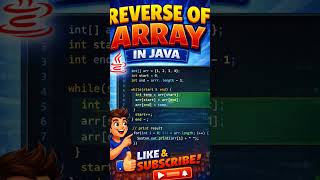 two pointer for swapping array# array#java #javaprogramming