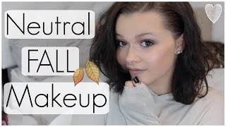 EASY Neutral Fall Makeup Look | Allisa Rose