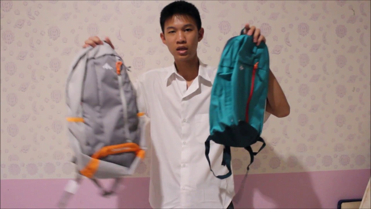 Review: กระเป๋าเดิน Bagpac ที่คุ้มค่าคุ้มราคา Arpenaz 20 - YouTube