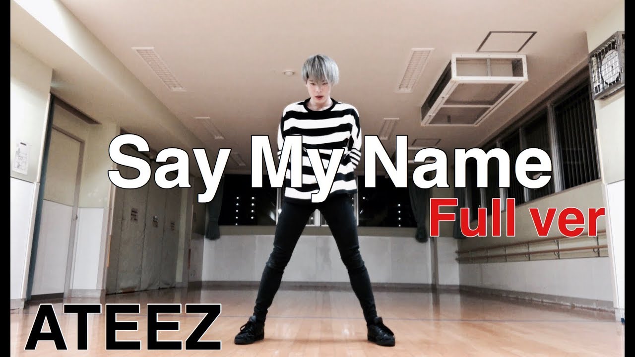 ATEEZ (에이티즈) - Say My Name Full Dance Cover video to gif