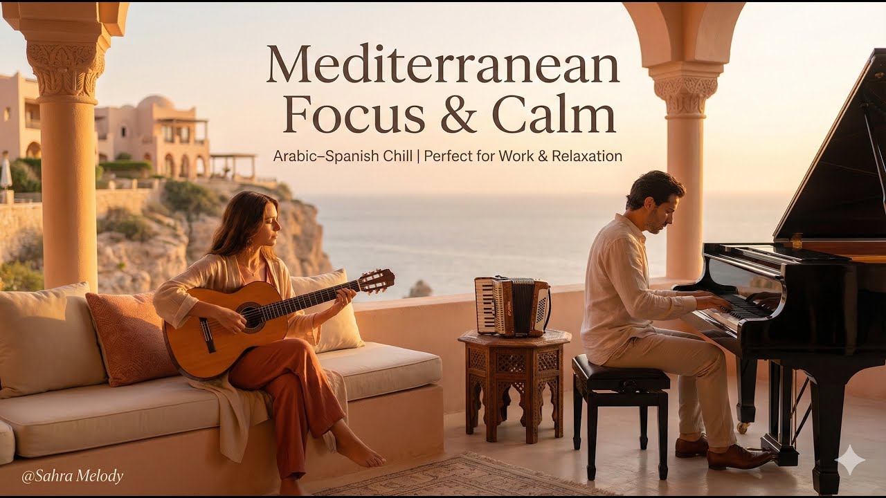 🔥 Relaxing Flamenco Piano Guitar Fusion (2025) | Chill Instrumental Love Songs 🎹🎸🎶