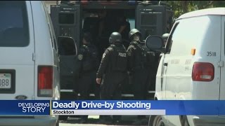 Early-Morning Drive-By Shooting Rocks Stockton Neighborhood.