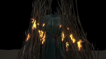 Houdini Fire test with vray render