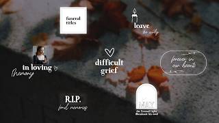 Funeral Title Bundle 2 | Free Memorial Text Motion Pack (Ae, Pr, Dr, FCPX) screenshot 3