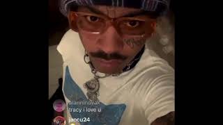 SATURN CHILD tracyminajj lil tracy of GBC goes live on IG Listeners wish him a happy bda