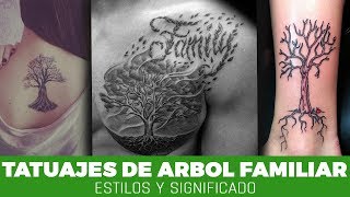 Family Tree Tattoos: Styles and Meanings