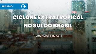 Previsão do tempo: frente fria avança e mantém alerta de chuva no Brasil 08/04/2026