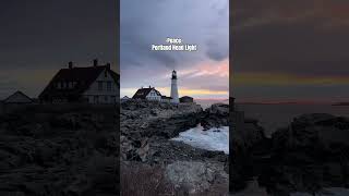 Morning Peace by Portland Head Light