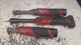 Snap-on VS Milwaukee cordless ratchet