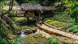 Building a Stone Road to the Farm in the Forest – 365 Days of Building and Off-Grid Living