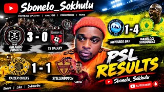 Kaizer Chiefs draw while Pirates and Sundowns win