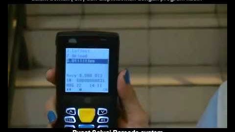 Portable Data Terminal / Barcode Scanner portable MPT 9000 serries