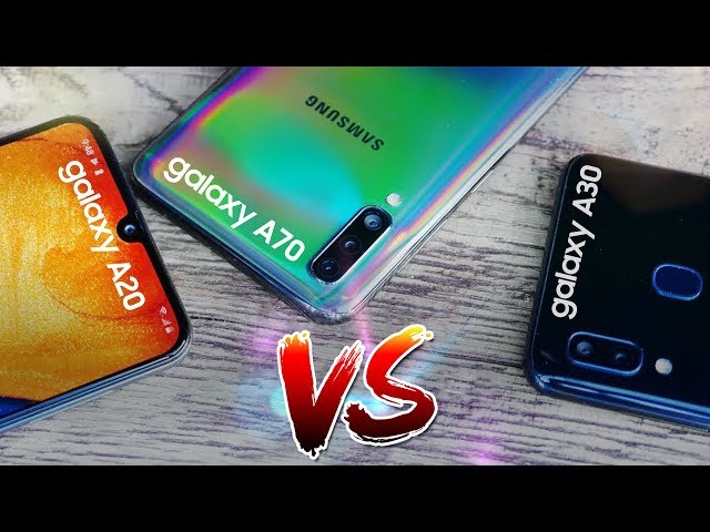Samsung Galaxy A20, A30 và A50 nên mua máy nào thì phù hợp?