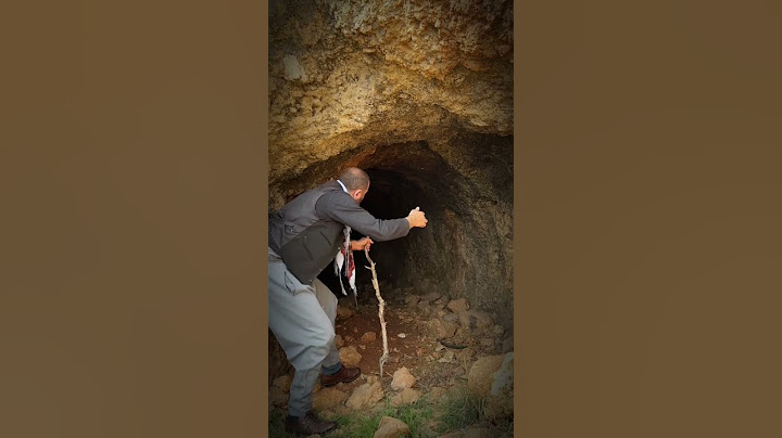 Mağarada canavar sesi geliyor