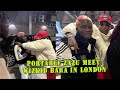 Portable Zazu show loyalty as he meet Wizkid Machala in London