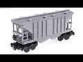Custom LEGO Covered Hopper Rail Car MOC