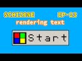 Rendering text in x86 assembly  schizone ep23